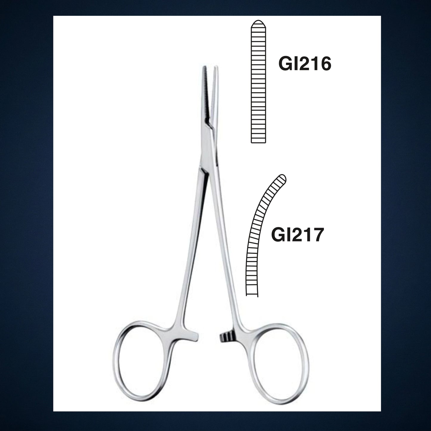 MOSQUITO ARTERY FORCEPS GI216 / STARIGHT 5.0"