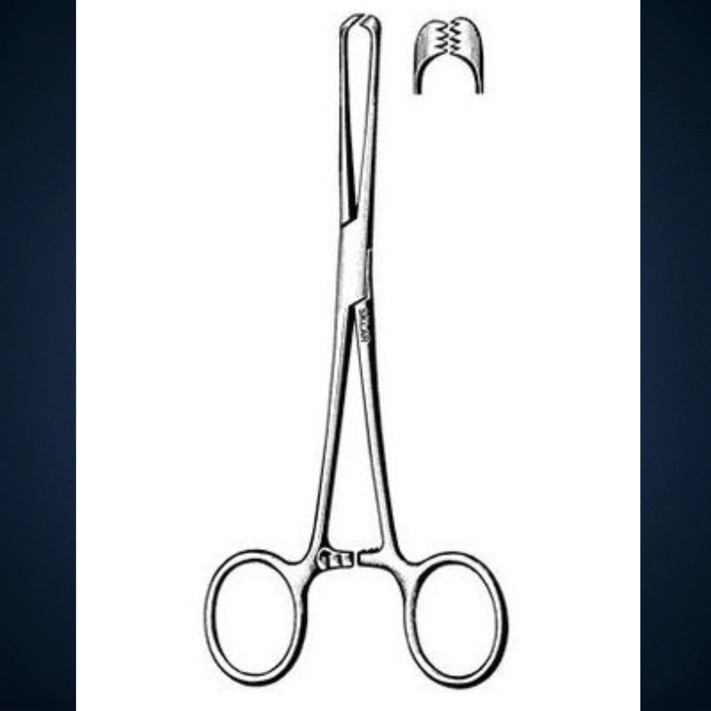 ALLIES FORCEPS 4 X 3 TEETH