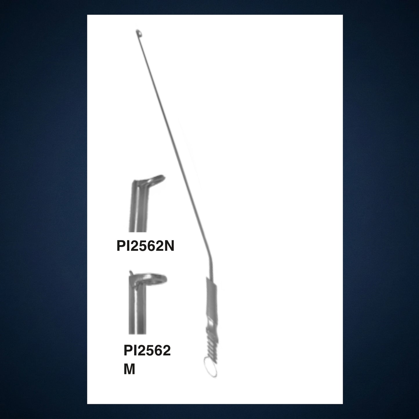 PITUITARY RING CURETTE WITH SUCTION