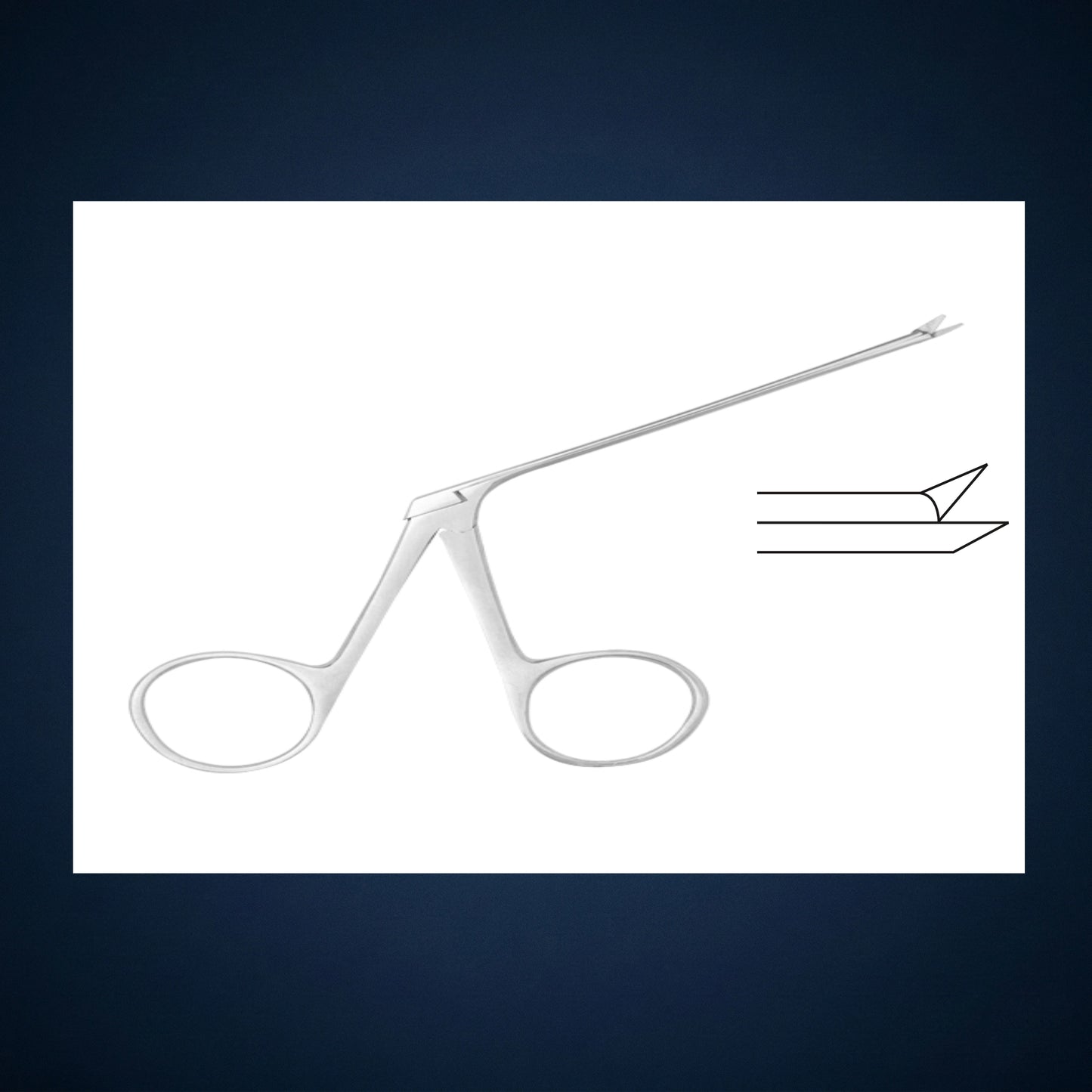 E1053 / MICRO EAR SCISSOR STRAIGHT