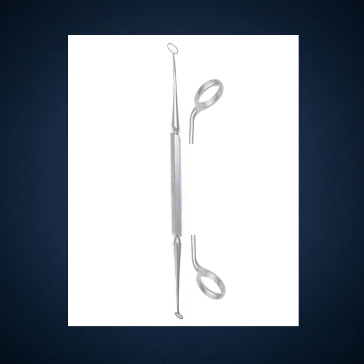 N1033/ RING CURETTE DOUBLE ENDED