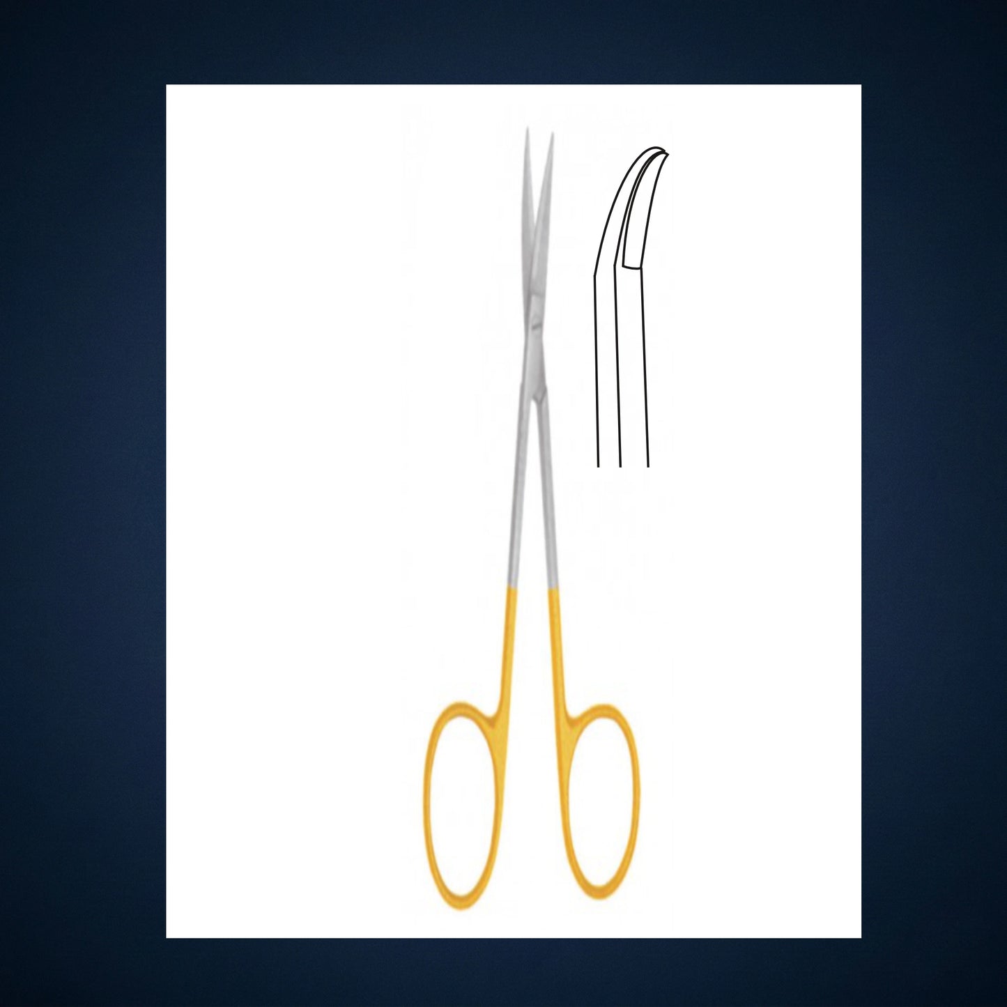RN2757 / TUNGSTEN SCISSOR
4.0" CURVED CURVED