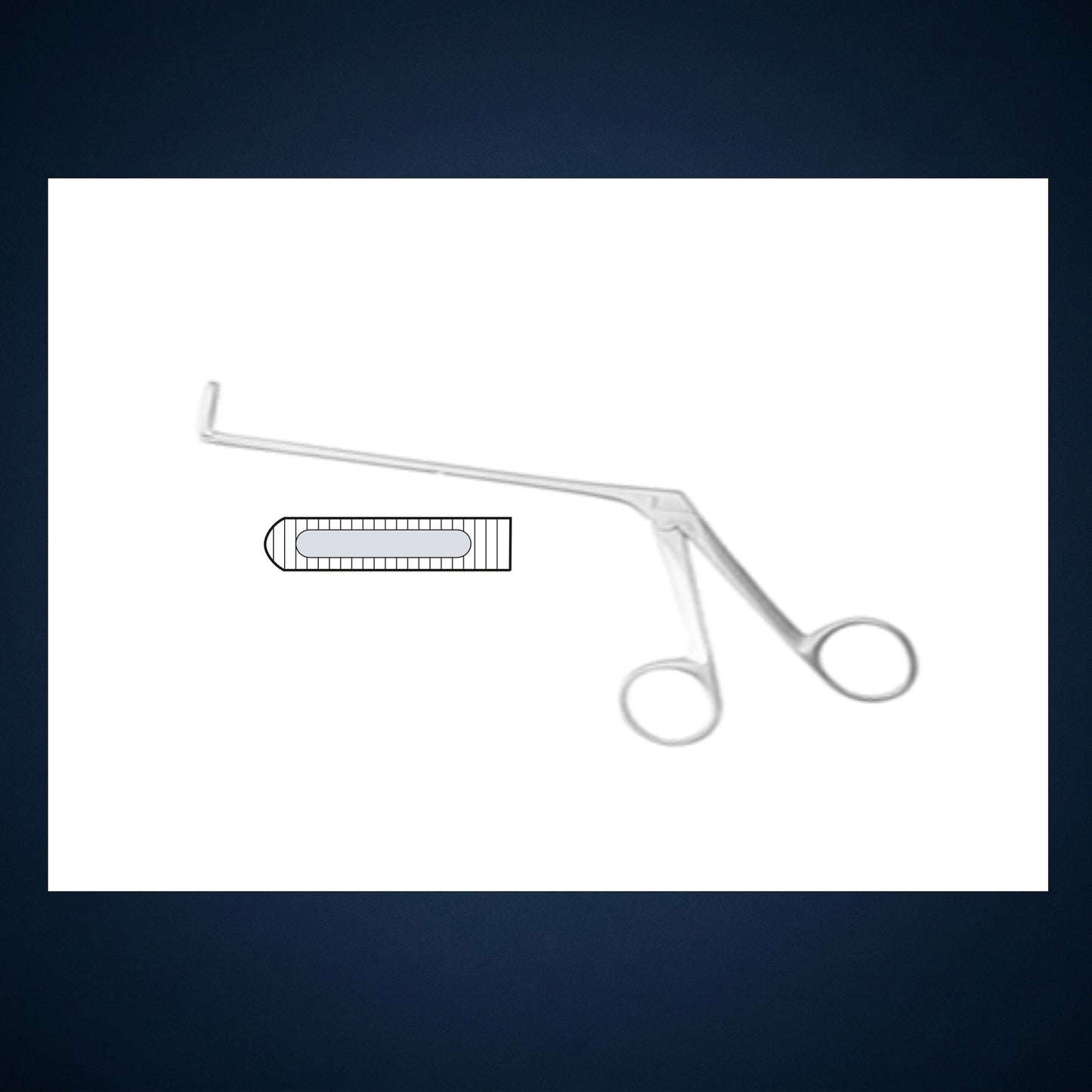 F7123B / MAXILLARY NAVLAKHE UPTURN FORCEPS 90 DEGREE 5.0 INCH LONG / 1.0 INCH