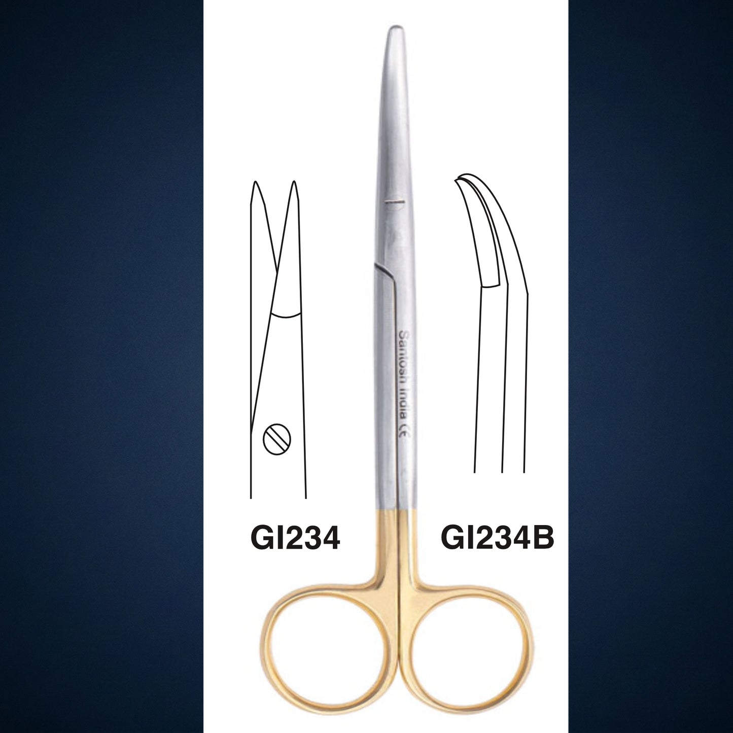 TUNGSTEN SCISSOR GI234A