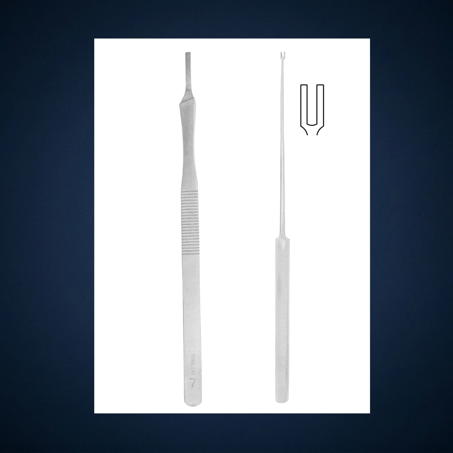 TH329 / B.P.HANDLE TONSIL KNIFE NO. 7