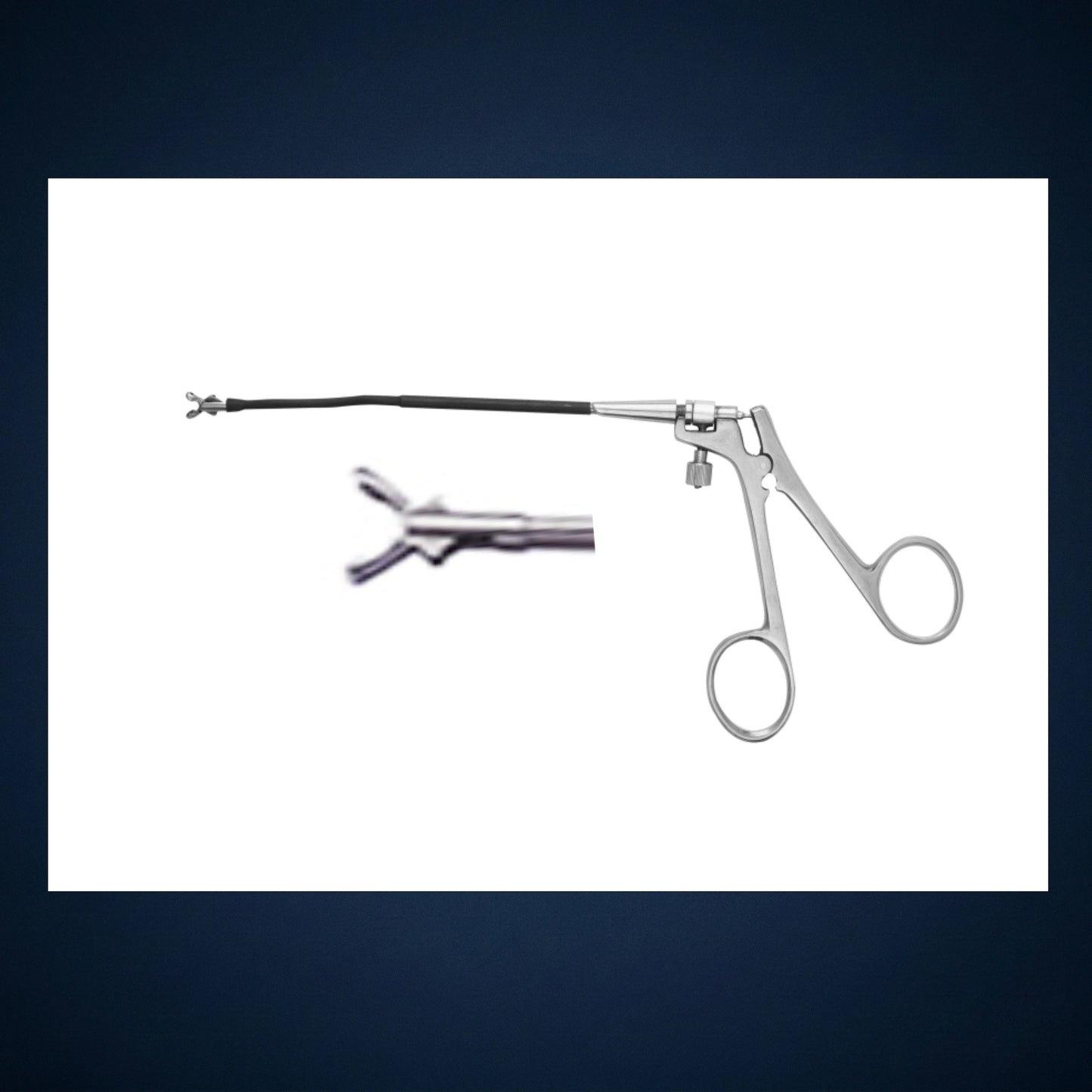 F7222 / GIRAFFE MALLEABLE ROTATING FORCEPS 18.00 CM LONG / 03.0 MM