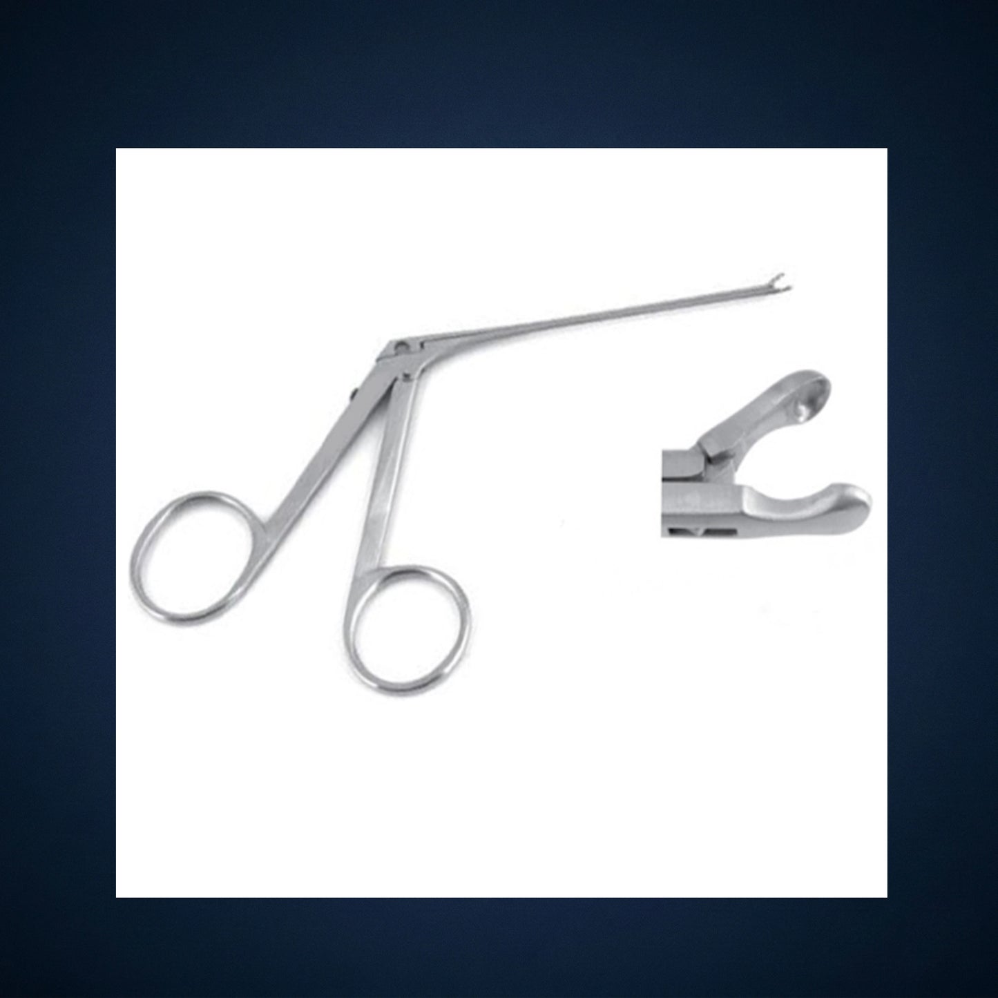 E1011 / MICRO EAR CUP FORCEPS / GRANUTATION JAW STRAIGHT
