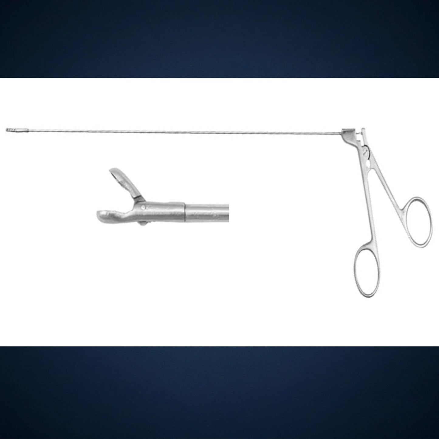 DL124 / DIRECT LARYNGOSCOPY BIOPSY CUP FORCEPS 30.0 CM LONG