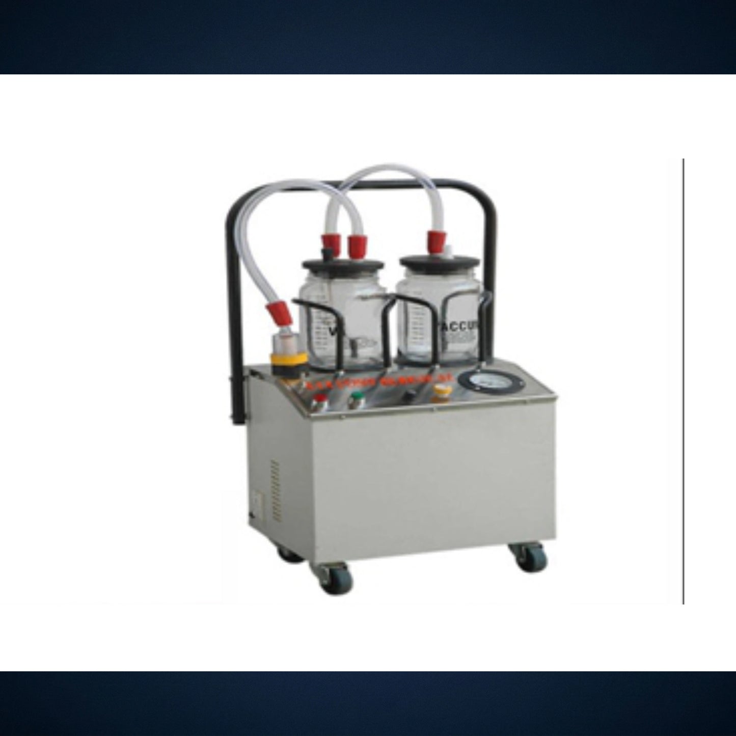 FB2018C | DOUBLE BOTTLE NOISELESS SUCTION MACHINE