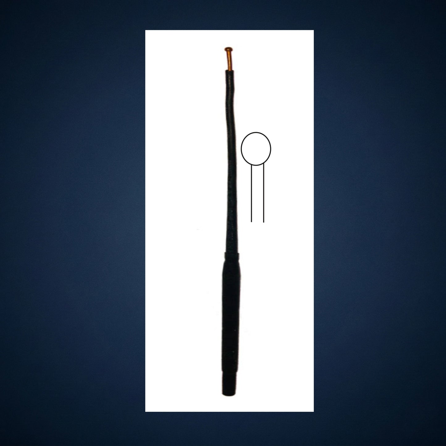C8544 / MONOPOLAR CAUTRY MALLEABLE BALL PROBE 22.0 CM LONG / 1.0 MM