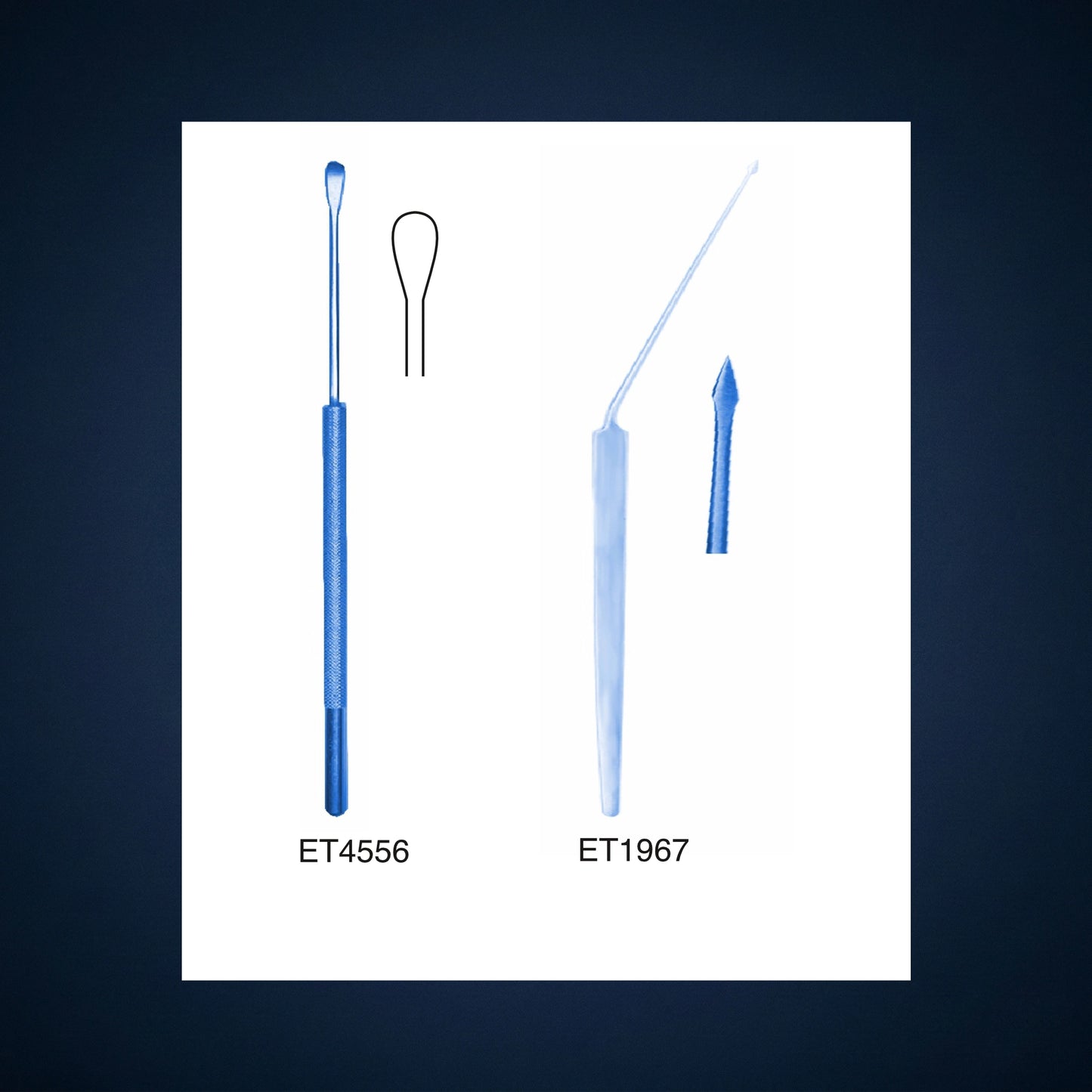 Et4556 / MICRO EAR DRUM ELEVATOR TITANIUM
16.0 CM LONG