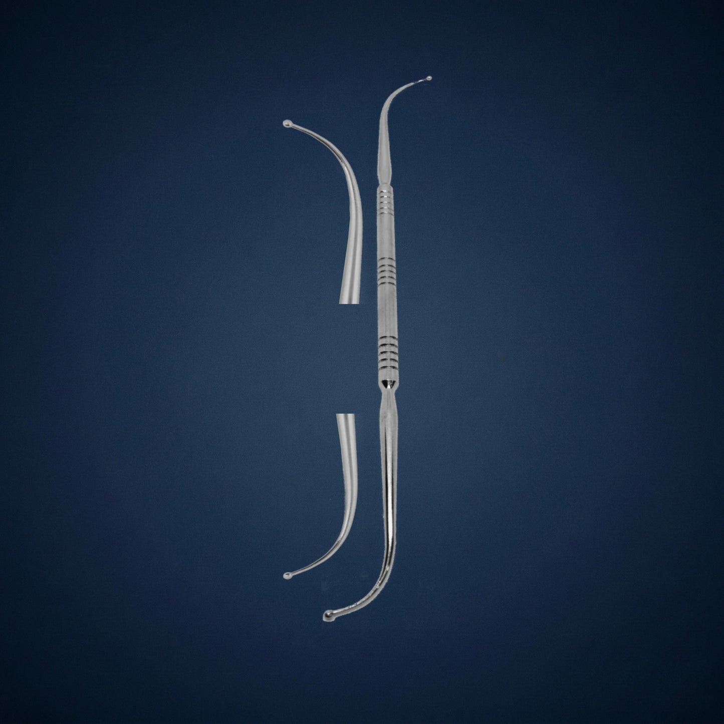 F9888A / CELL SEEKER BALL PROBE DOUBLE CURVED ENDED FRONTAL 23.0 CM LONG / 2 MM