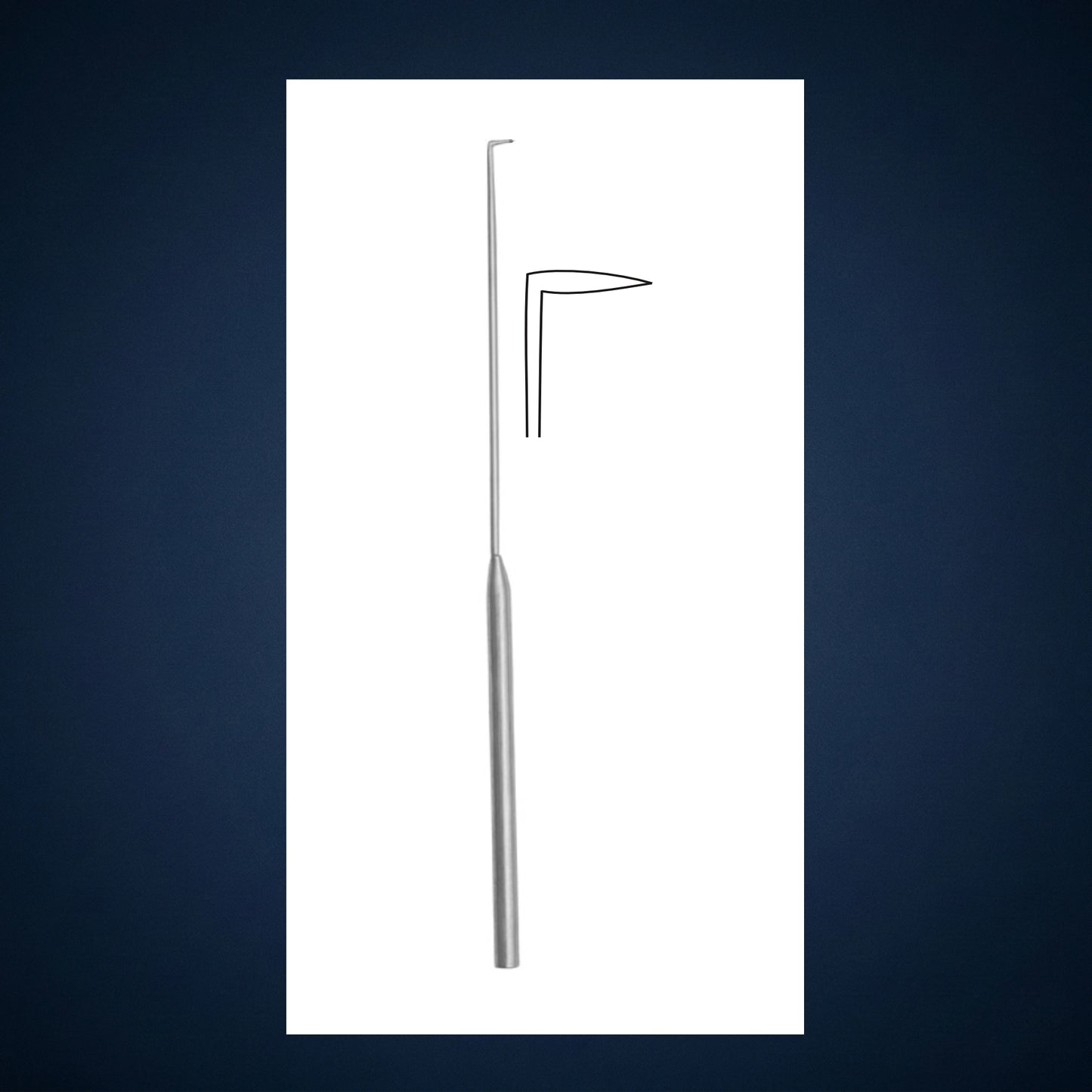 PI675 / PITUITARY DURA KNIFE 10.0 INCH LONG / 5.0 MM/ 90"