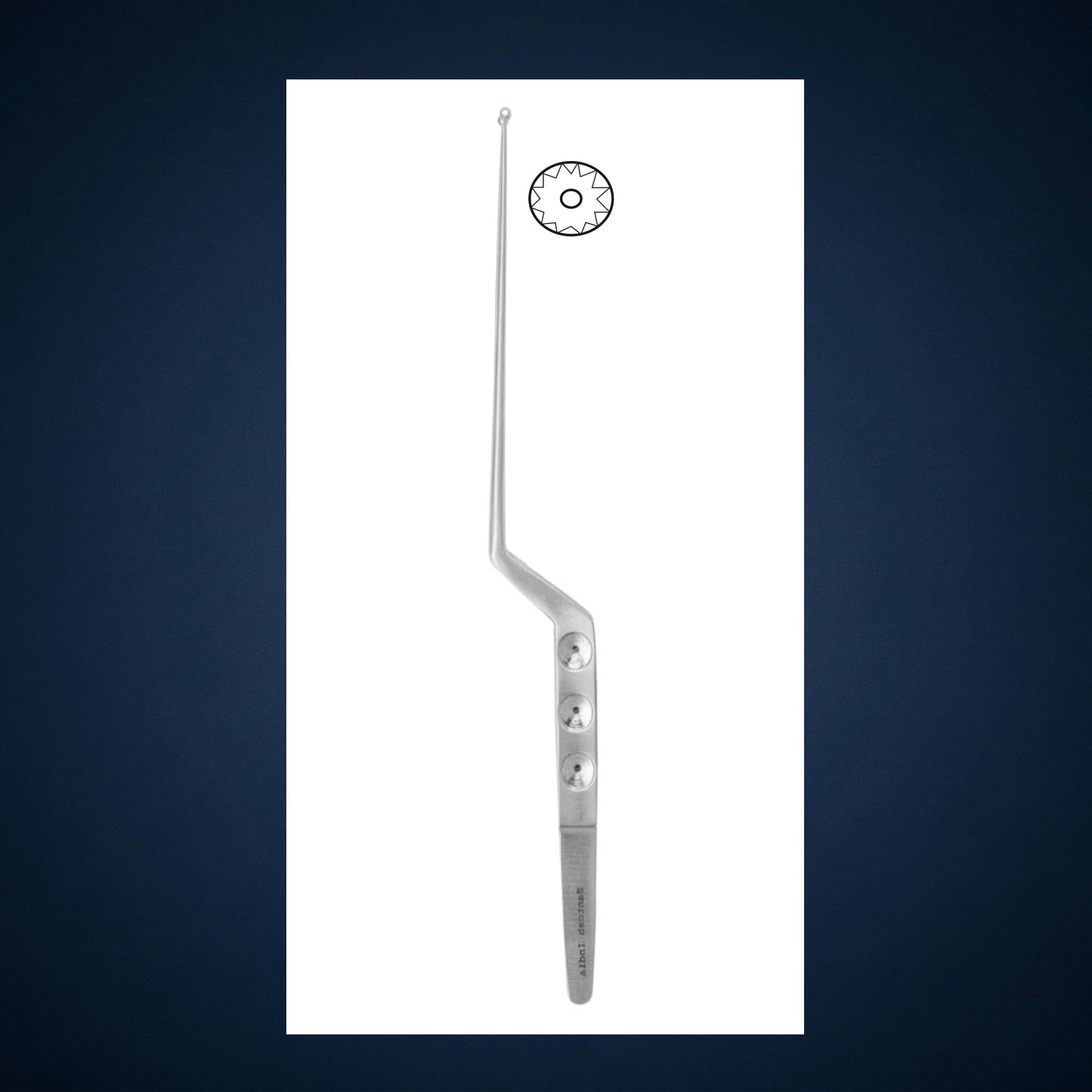 TUMOR HOLDING FORCEP CUP RING