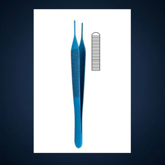 ET2001 / TITANIUM ADSON FORCEP PLAIN 5.0 INCH LONG