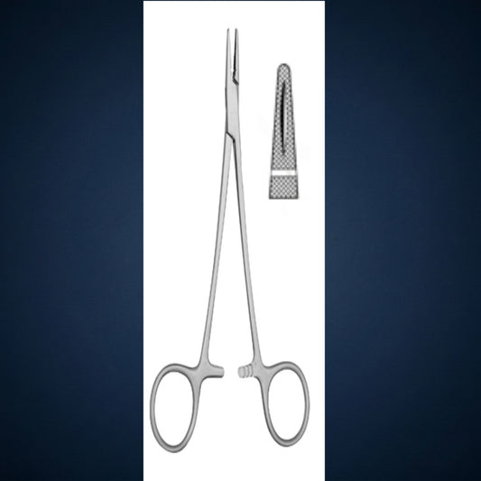 TH327 / TONSIL NEEDLE HOLDER 8.0 INCH LONG