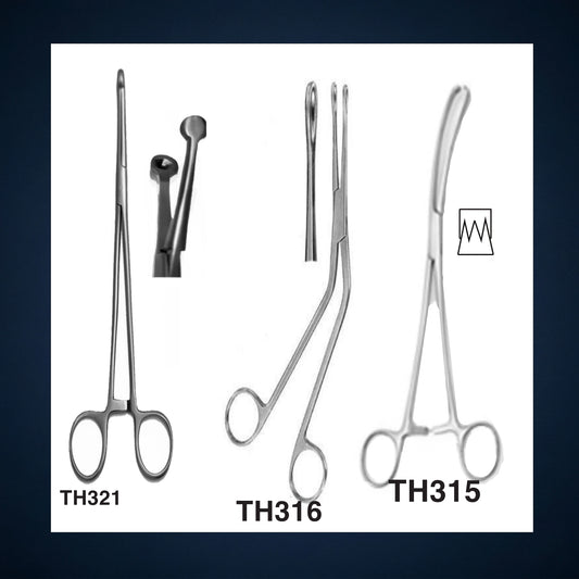 TH321 / TONSIL MMUCKS BUTTON FORCEPS 8.0 INCH LONG