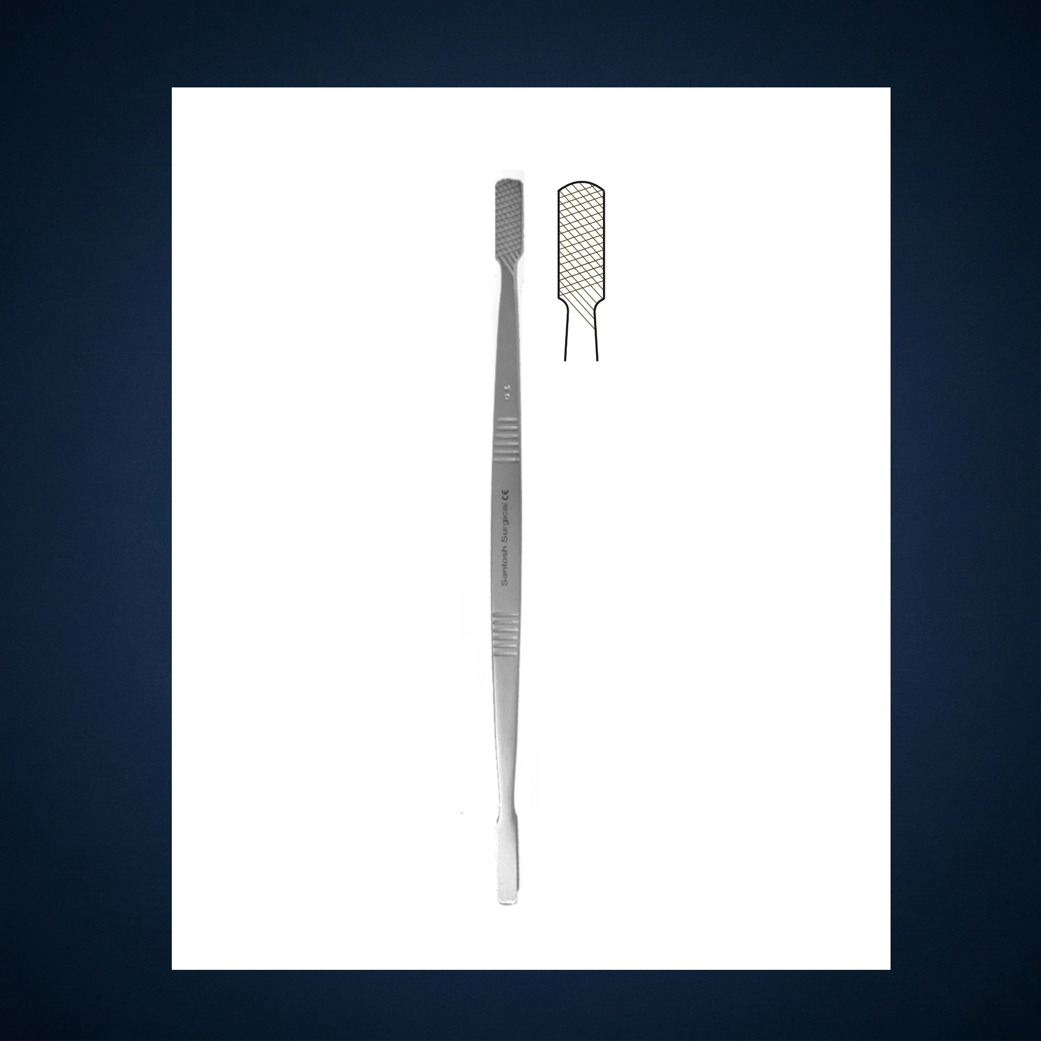 RH4578A / MALTZ RASP DOUBLE ENDED – Santosh surgica