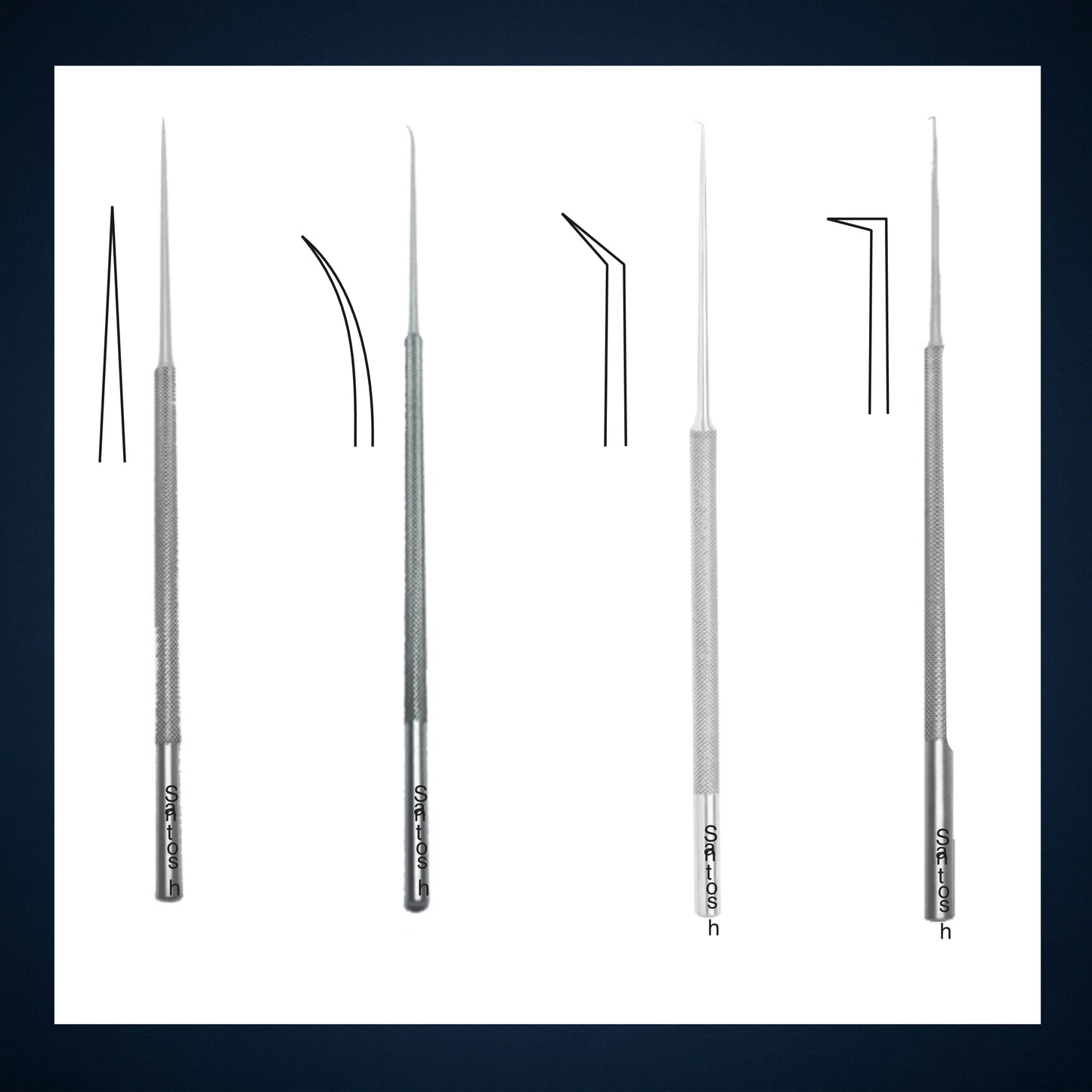 E1232 / MICRO EAR NEEDLE / PICK STRAIGHT
