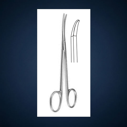 TH322 / TONSIL SCISSOR CURVED 8.0 INCH LONG