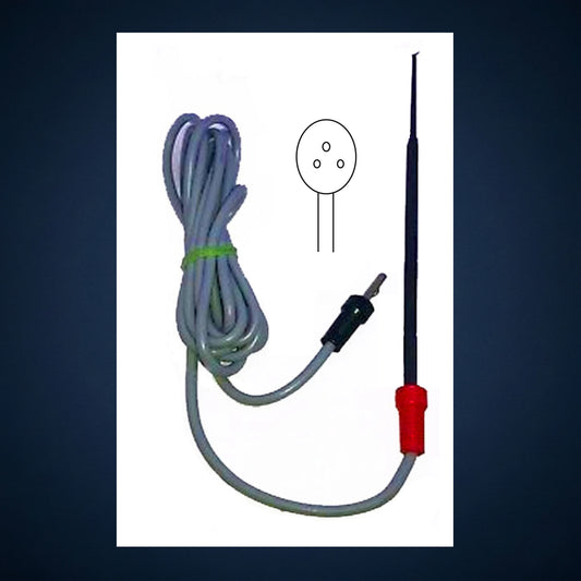 C8599 / DR.AHILA’S DIATHERMY
CIRCULAR CAUTRY KNIFE WITH CORD FOR ENDOSCOPIC EAR SURGERY 3 MM / 16.0 CM LONG