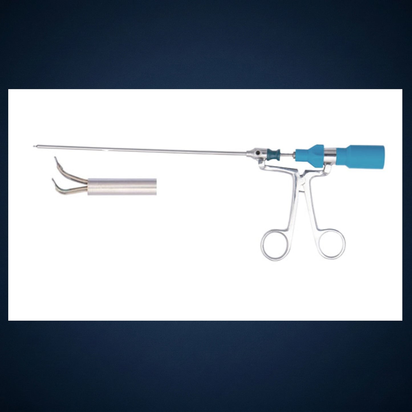 B4502A / DR.NISHIT SHAH BIOPOLAR FORCEP WITH SUCTION VERTICAL 34 CM LONG / TIP 2.0 CM