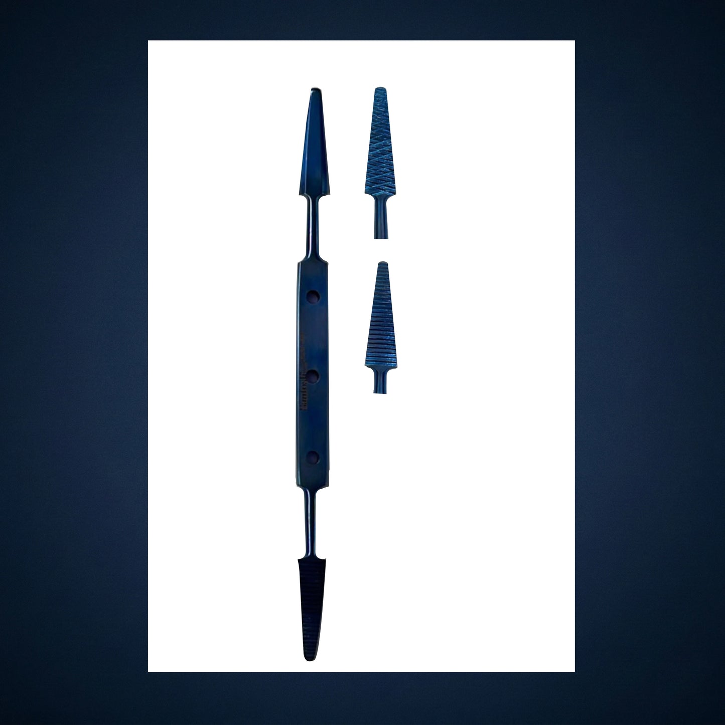 RH124 / RASP DOUBLE ENDED TITANIUM