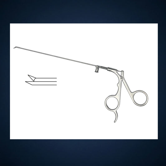 M569 / MICRO LARYNGEAL KASAM ROTATING SCISSOR 8.0 INCH LONG WITH CONNECTOR