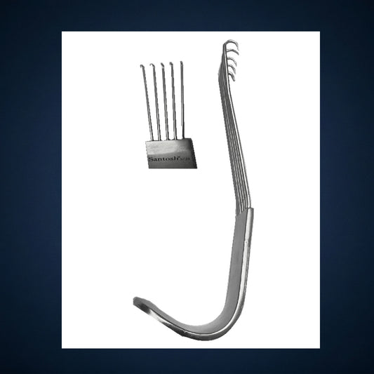 RH246 / ANDERSON BEAR
CLAW RETRACTOR / SKIN
HOOK 5 PRONGS SHARP
12.0 CM