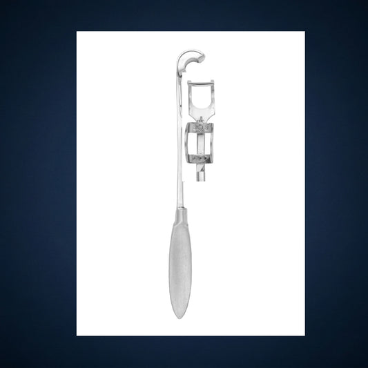 TH301 / ADENOID CURETTE WITH CAGE GAUGE METAL HANDLE