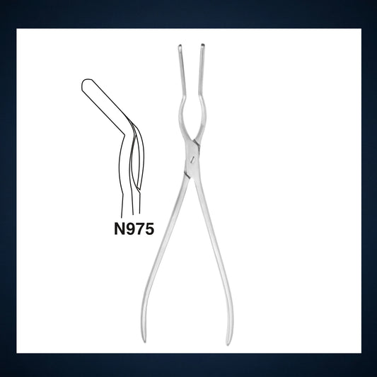 N975 / ASH SEPTUM FORCEPS ANGLED