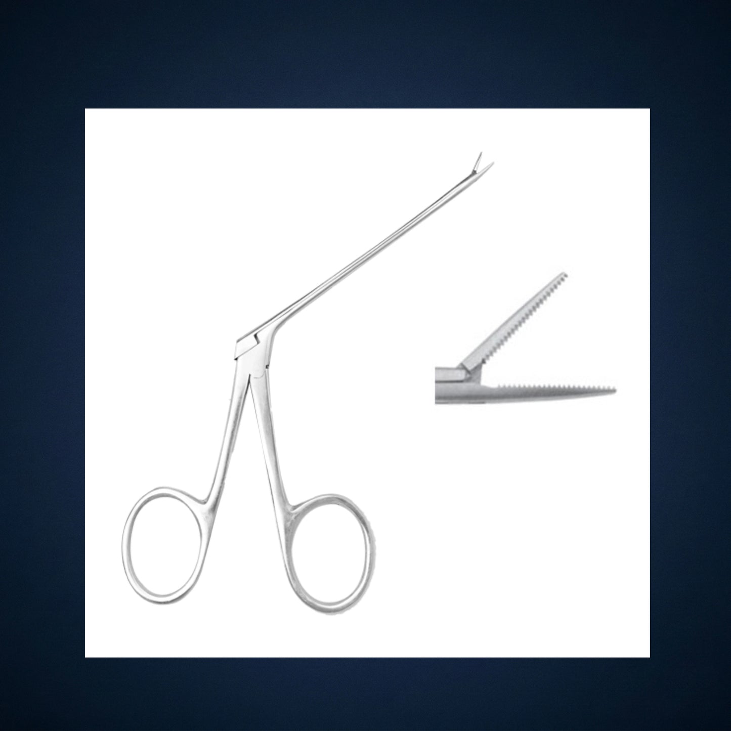 E1003 / MICRO EAR ALIGATOR / CROCODILE
FORCEPS
JAW STRAIGHT