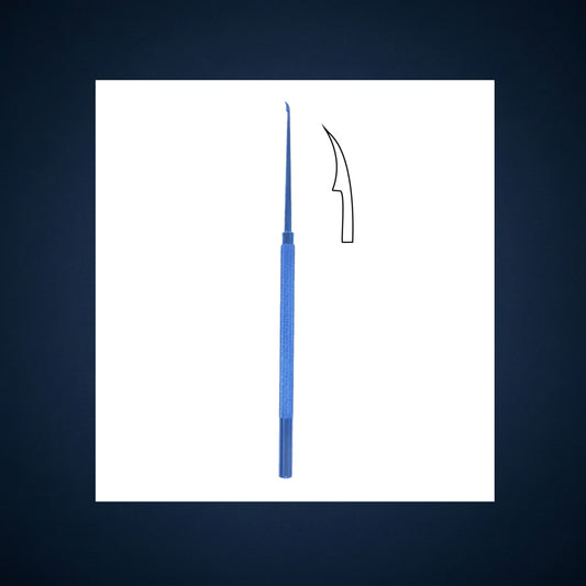 ET2237 / MICRO EAR SICKLE
KNIFE TITANIUM