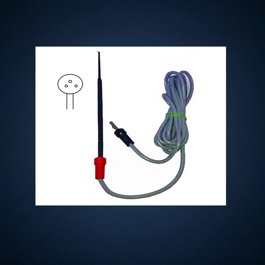 C8599 / DR.AHILA’S DIATHERMY CIRCULAR CAUTRY KNIFE WITH CORD FOR ENDOSCOPIC EAR SURGERY 3 MM / 16.0 CM LONG