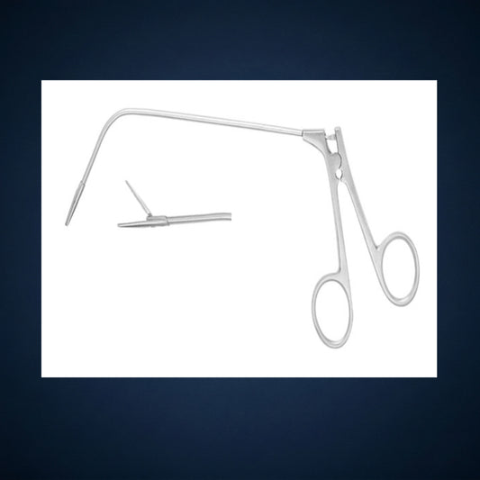 DOWN TURN FOREIGN BODY WITH SERRATION / FISH BONE FORCEP
