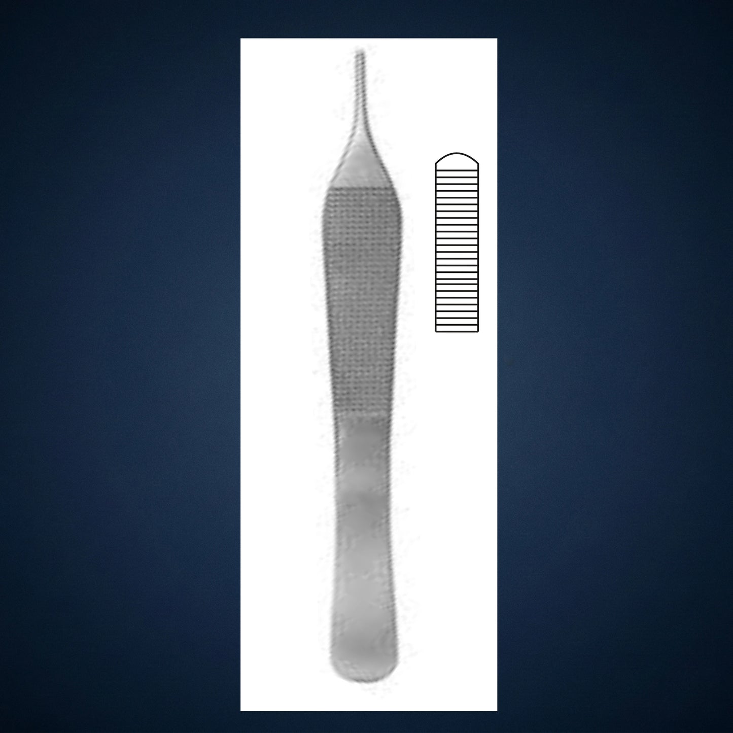 E2001 / ADSON FORCEP FINE PLAIN 5.0 INCH LONG