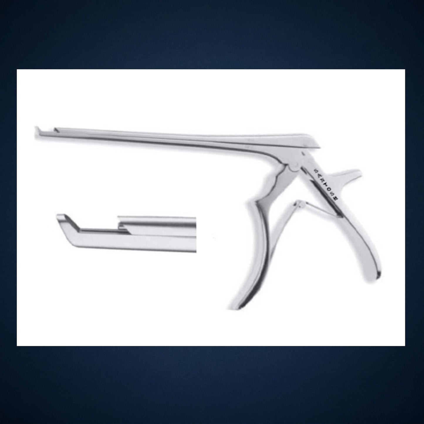 F710045 / KERRISON PUNCH UPTURN 45 DEGREE STRAIGHT