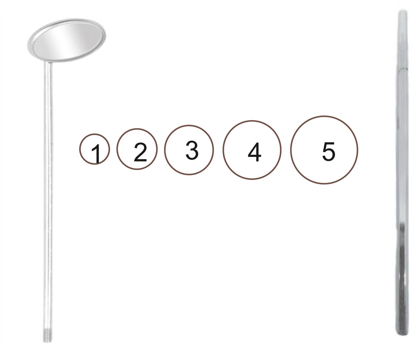 OP040 / INDIRECT LARYNGOSCOPY
MIRROR / I.D.L MIRROR