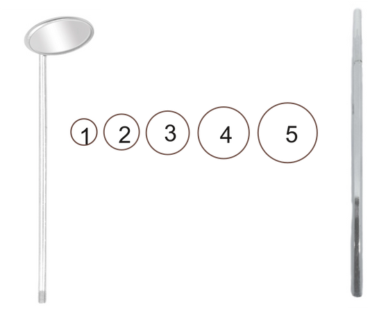 OP040 / INDIRECT LARYNGOSCOPY
MIRROR / I.D.L MIRROR