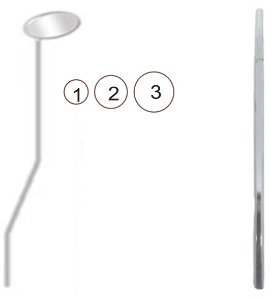 OP4587 / POSTERIOR RHINOSCOPY
MIRROR / P.R.S.MIRROR