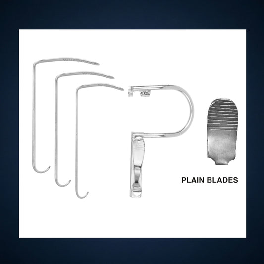 TH307 / DAVIS BOYLES MOUTH GAG WITH 3 BLADES PEDIATRIC PLAIN