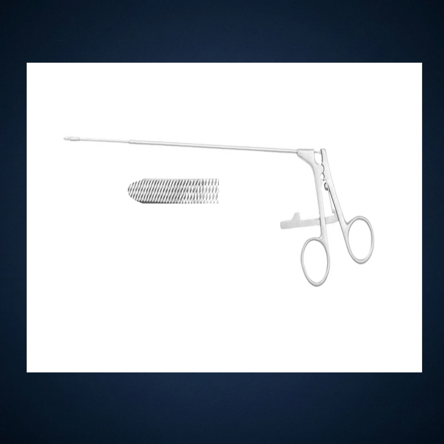 M2042 / NEEDLE HOLDER FORCEPS WITH RACKET 23.0 CM LONG