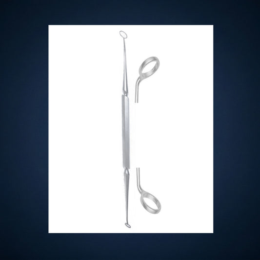 N1033/ RING CURETTE DOUBLE ENDED