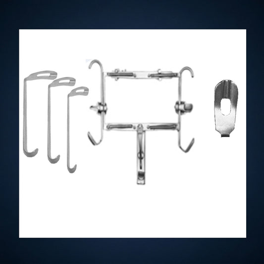 TH8758 / DIGMAN MOUTH GAG WITH 3 BLADES SLOTTED