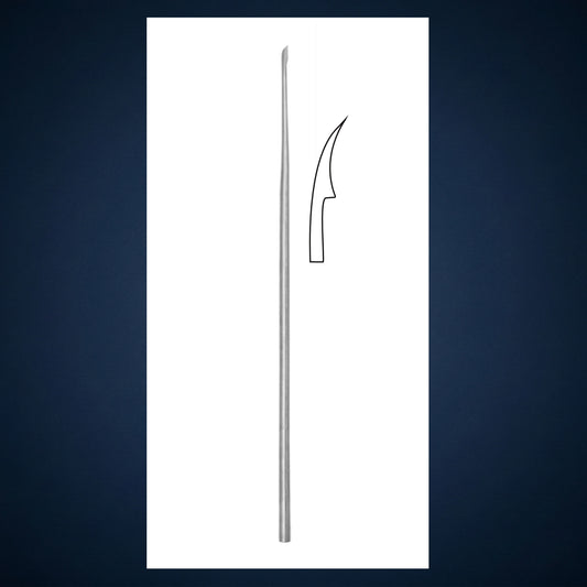 M6758 / MICRO LARYNGEAL
SICKLE KNIFE 23.0 CM LONG
