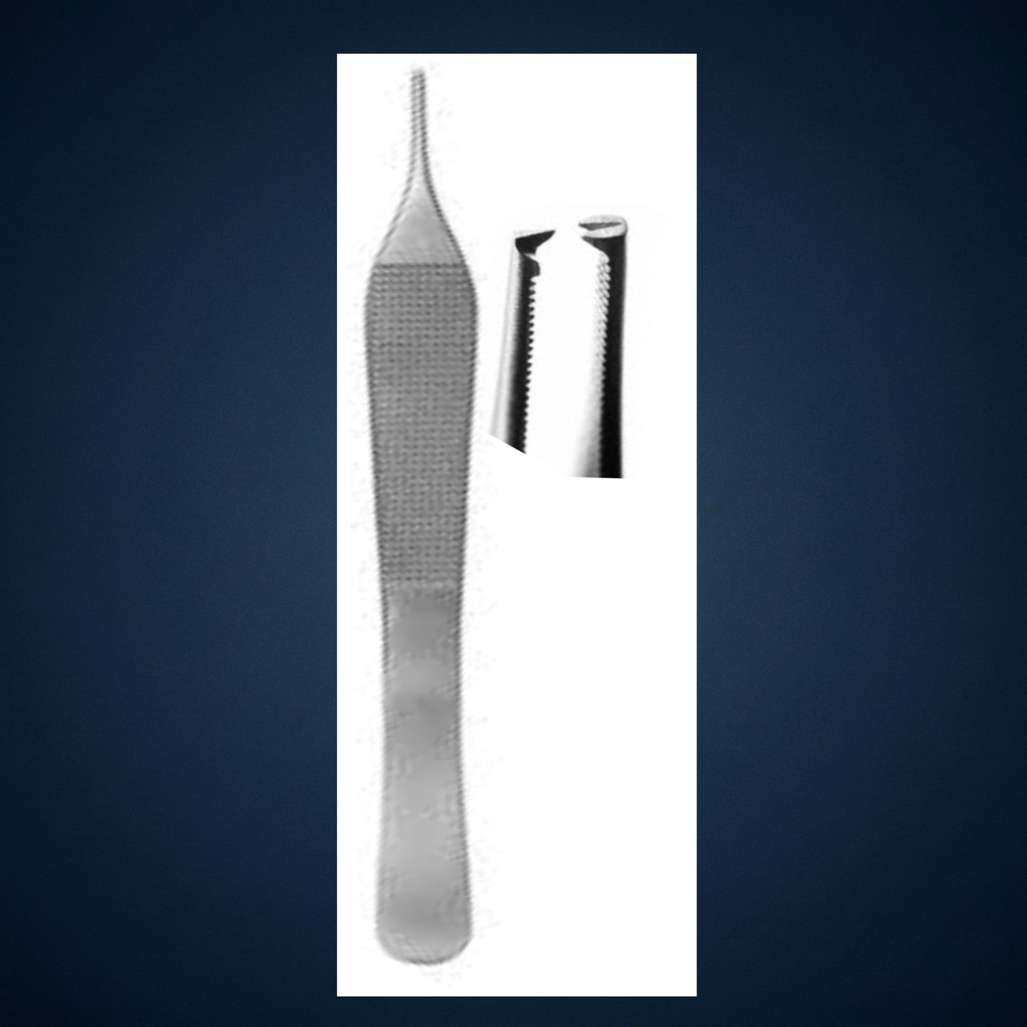 E1002 / ADSON FORCEP FINE TOOTH 5.0 INCH LONG