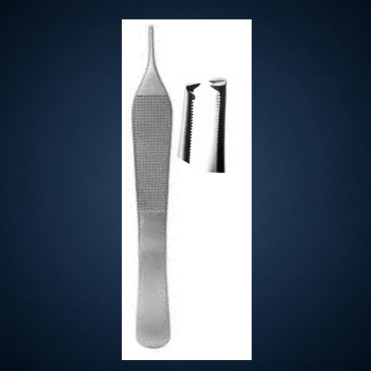 E1002 / ADSON FORCEP FINE TOOTH 5.0 INCH LONG