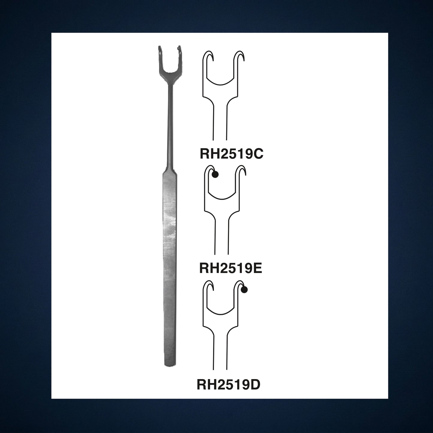 ALAR RETRACTOR DOUBLE PRONGE