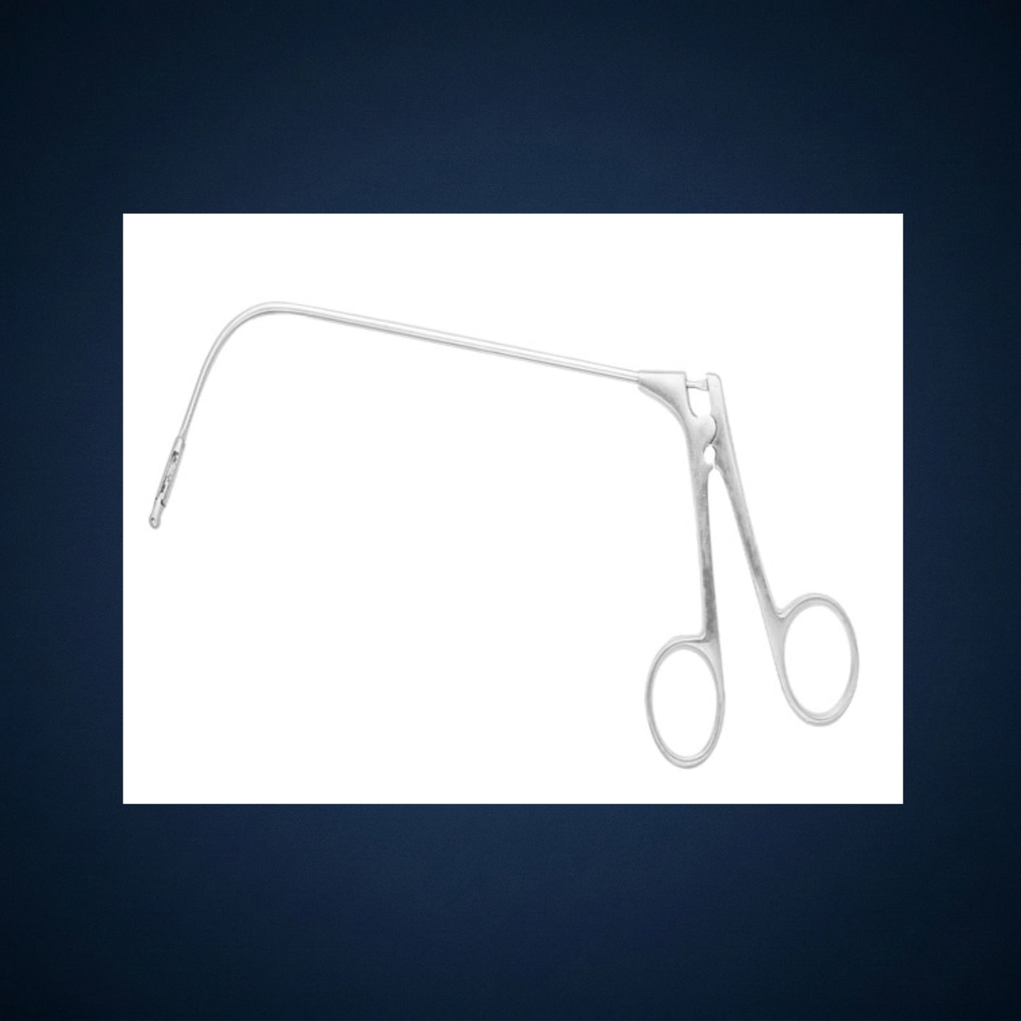 PH8034 / DOWN TURN ROUND CUP BIOPSY FORCEP 16 CM LONG / VERTICAL