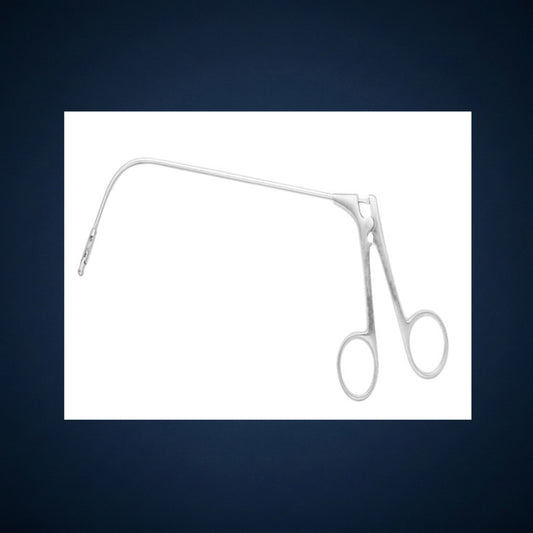 PH8034 / DOWN TURN ROUND CUP BIOPSY FORCEP 16 CM LONG / VERTICAL